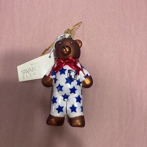 Swarovski Designer Bear Ornament St. Jude
